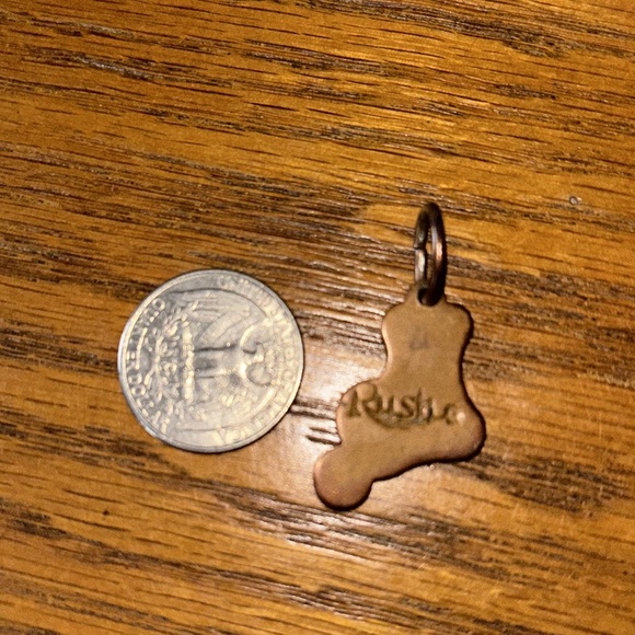 Western L pendant with turquoise - Picture 2 of 3